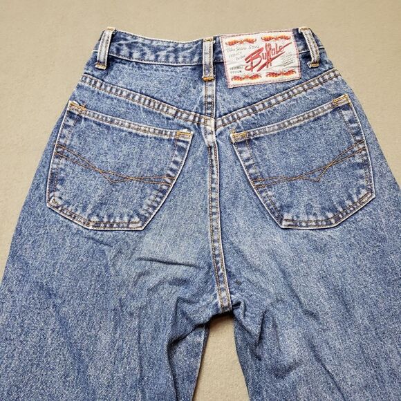 Vintage 90s Buffalo Vintage High Waist Jeans Highrise High Rise - Picture 4 of 14